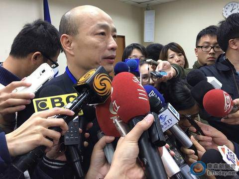 国民党参选人韩国瑜(图片来源:台湾东森新闻云)
