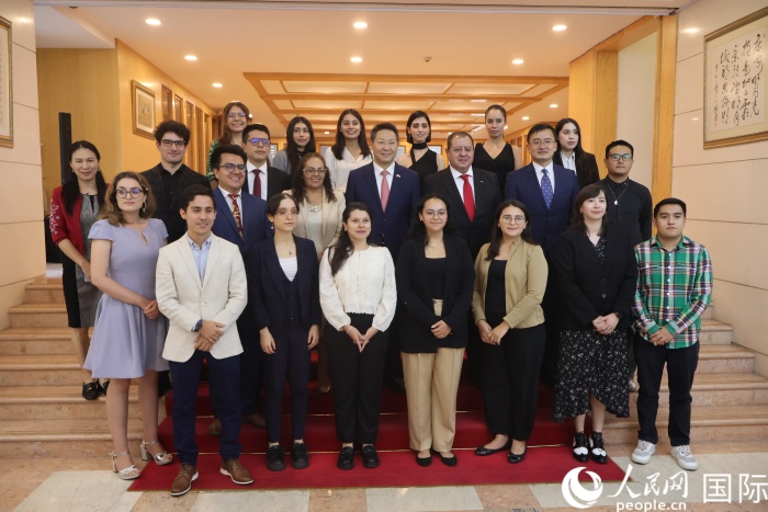 活动现场。人民网 埃内斯托·多明戈斯摄